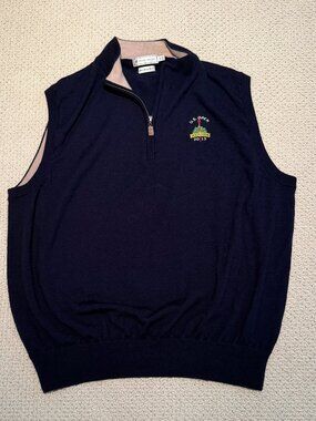 Men's Wool Peter Millar Merion XL Vest